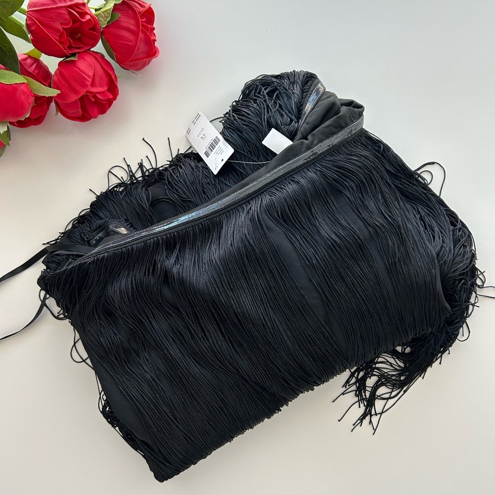 Anthropologie hutch one shoulder fringed mini dress - Picture 11 of 16